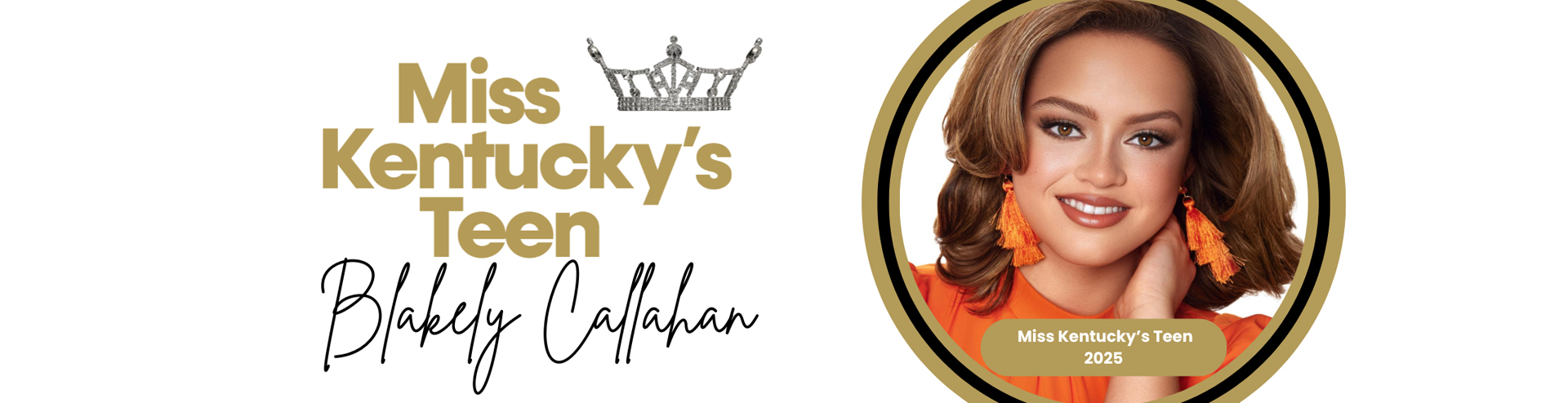Miss Kentucky Teen 2025 Blakely Callahan